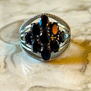 Black Spinel Ring
